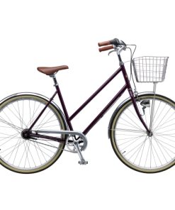 shop Mustang Vintage Classic 28" damecykel med 7 gear - Dark Grape af mustang - online shopping tilbud rabat hos shoppetur.dk