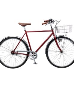 shop Mustang Vintage Classic 28" herrecykel med 7 gear - Wine Red af mustang - online shopping tilbud rabat hos shoppetur.dk