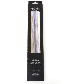 shop NICMA Styling Glitter Extensions - Rainbow af NICMA Styling - online shopping tilbud rabat hos shoppetur.dk