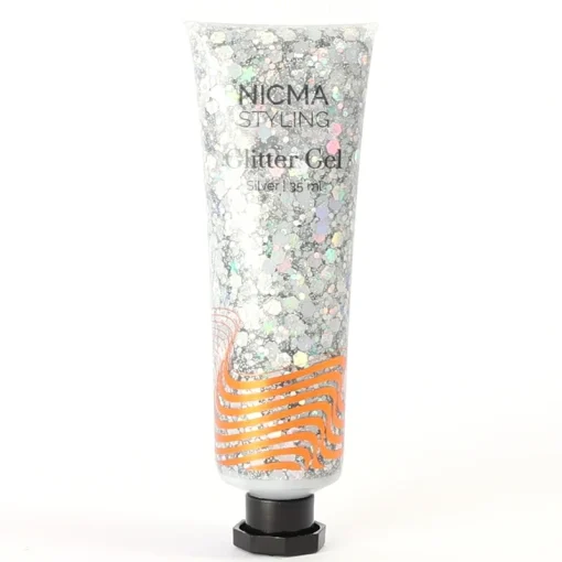 shop NICMA Styling Glitter Gel 35 ml - Silver af NICMA Styling - online shopping tilbud rabat hos shoppetur.dk