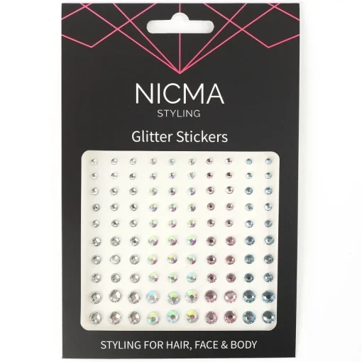 shop NICMA Styling Glitter Stickers - Multi af NICMA Styling - online shopping tilbud rabat hos shoppetur.dk