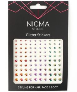 shop NICMA Styling Glitter Stickers - Pastels af NICMA Styling - online shopping tilbud rabat hos shoppetur.dk