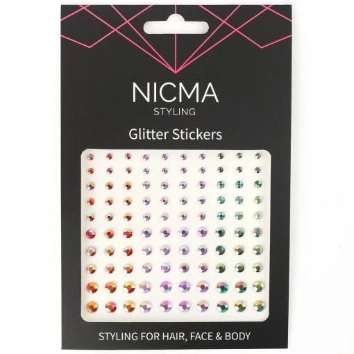 shop NICMA Styling Glitter Stickers - Pastels af NICMA Styling - online shopping tilbud rabat hos shoppetur.dk