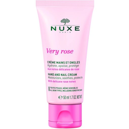 shop NUXE Very Rose Hand And Nail Cream 50 ml af NUXE - online shopping tilbud rabat hos shoppetur.dk