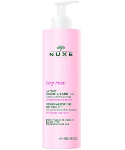 shop NUXE Very Rose Soothing Moisturizing Body Milk 400 ml af NUXE - online shopping tilbud rabat hos shoppetur.dk