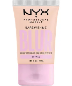 shop NYX Prof. Makeup Bare With Me Blur Tint Foundation 30 ml - 01 Pale af NYX Professional Makeup - online shopping tilbud rabat hos shoppetur.dk