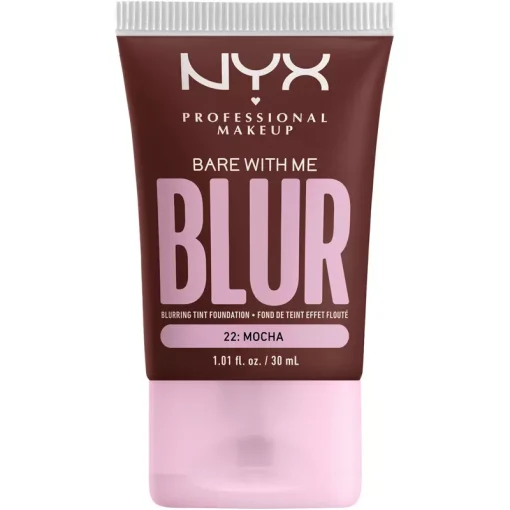 shop NYX Prof. Makeup Bare With Me Blur Tint Foundation 30 ml - 22 Mocha af NYX Professional Makeup - online shopping tilbud rabat hos shoppetur.dk