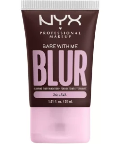 shop NYX Prof. Makeup Bare With Me Blur Tint Foundation 30 ml - 24 Java af NYX Professional Makeup - online shopping tilbud rabat hos shoppetur.dk