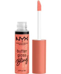 shop NYX Prof. Makeup Butter Gloss Bling 8 ml - 02 Dripped Out af NYX Professional Makeup - online shopping tilbud rabat hos shoppetur.dk