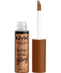 shop NYX Prof. Makeup Butter Gloss Bling 8 ml - 04 Pay Me In Gold af NYX Professional Makeup - online shopping tilbud rabat hos shoppetur.dk