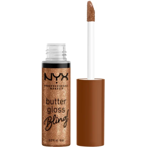 shop NYX Prof. Makeup Butter Gloss Bling 8 ml - 04 Pay Me In Gold af NYX Professional Makeup - online shopping tilbud rabat hos shoppetur.dk