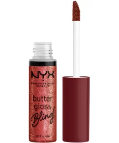 shop NYX Prof. Makeup Butter Gloss Bling 8 ml - 07 Big Spender af NYX Professional Makeup - online shopping tilbud rabat hos shoppetur.dk