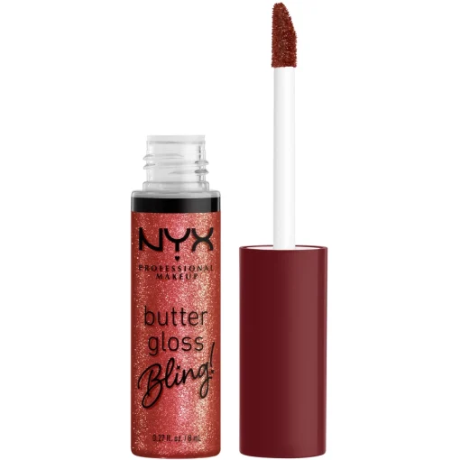 shop NYX Prof. Makeup Butter Gloss Bling 8 ml - 07 Big Spender af NYX Professional Makeup - online shopping tilbud rabat hos shoppetur.dk