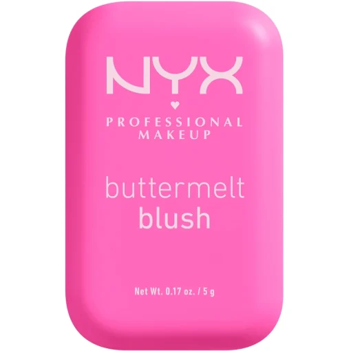 shop NYX Prof. Makeup Buttermelt Blush 5 gr. - 01 My Butta Half af NYX Professional Makeup - online shopping tilbud rabat hos shoppetur.dk