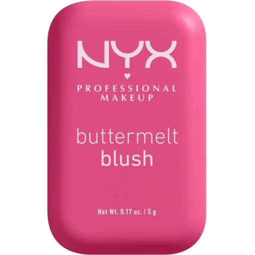 shop NYX Prof. Makeup Buttermelt Blush 5 gr. - 07 Butta With Time af NYX Professional Makeup - online shopping tilbud rabat hos shoppetur.dk