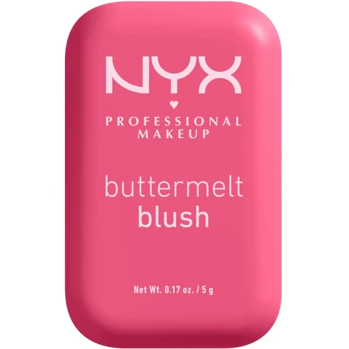 shop NYX Prof. Makeup Buttermelt Blush 5 gr. - 08 Getting Butta af NYX Professional Makeup - online shopping tilbud rabat hos shoppetur.dk