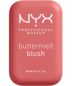 shop NYX Prof. Makeup Buttermelt Blush 5 gr. - 09 Feeling Butta af NYX Professional Makeup - online shopping tilbud rabat hos shoppetur.dk