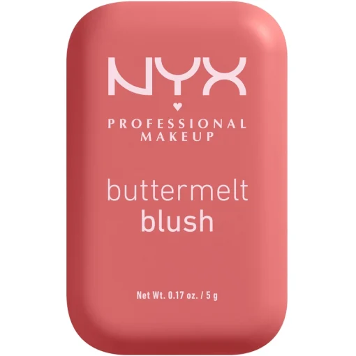 shop NYX Prof. Makeup Buttermelt Blush 5 gr. - 09 Feeling Butta af NYX Professional Makeup - online shopping tilbud rabat hos shoppetur.dk