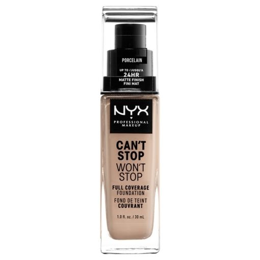 shop NYX Prof. Makeup Can't Stop Won't Stop Foundation 30 ml - Porcelain af NYX Professional Makeup - online shopping tilbud rabat hos shoppetur.dk