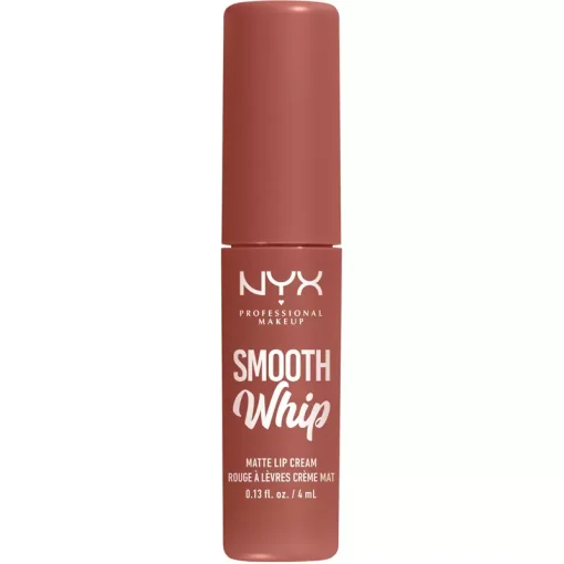 shop NYX Prof. Makeup Smooth Whip Matte Lip Cream 4 ml - 04 Teddy Fluff af NYX Professional Makeup - online shopping tilbud rabat hos shoppetur.dk