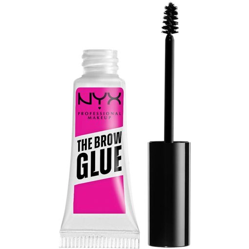 shop NYX Prof. Makeup The Brow Glue Instant Styler 5 gr. - 01 Transparent af NYX Professional Makeup - online shopping tilbud rabat hos shoppetur.dk