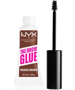 shop NYX Prof. Makeup The Brow Glue Instant Styler 5 gr. - 03 Medium Brown af NYX Professional Makeup - online shopping tilbud rabat hos shoppetur.dk