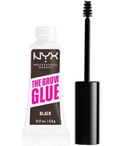 shop NYX Prof. Makeup The Brow Glue Instant Styler 5 gr. - 05 Black af NYX Professional Makeup - online shopping tilbud rabat hos shoppetur.dk