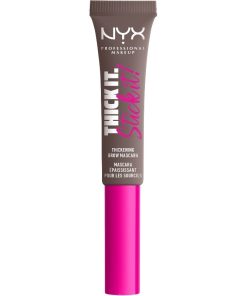 shop NYX Prof. Makeup Thick It. Stick It! Brow Mascara 7 ml - Cool Ash Brown af NYX Professional Makeup - online shopping tilbud rabat hos shoppetur.dk