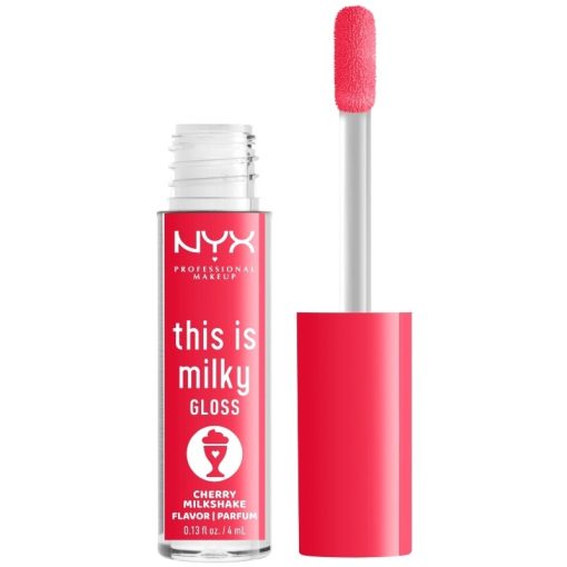 shop NYX Prof. Makeup This Is Milky Gloss 4 ml - 13 Cherry Milkshake af NYX Professional Makeup - online shopping tilbud rabat hos shoppetur.dk