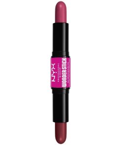 shop NYX Prof. Makeup Wonder Stick Dual-Ended Cream Blush Stick 8 gr. - 04 Deep Magenta + Ginger af NYX Professional Makeup - online shopping tilbud rabat hos shoppetur.dk