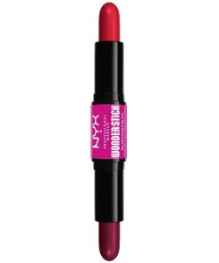 shop NYX Prof. Makeup Wonder Stick Dual-Ended Cream Blush Stick 8 gr. - 05 Bright Amber + Fuchsia af NYX Professional Makeup - online shopping tilbud rabat hos shoppetur.dk