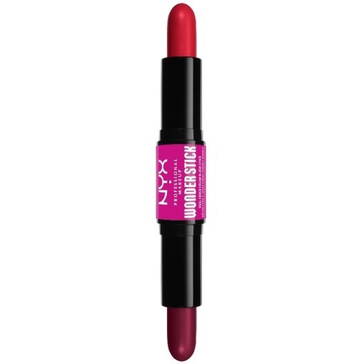 shop NYX Prof. Makeup Wonder Stick Dual-Ended Cream Blush Stick 8 gr. - 05 Bright Amber + Fuchsia af NYX Professional Makeup - online shopping tilbud rabat hos shoppetur.dk