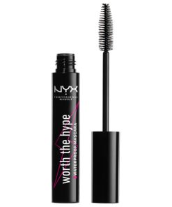 shop NYX Prof. Makeup Worth The Hype Waterproof Mascara 7 ml - Black af NYX Professional Makeup - online shopping tilbud rabat hos shoppetur.dk