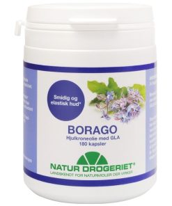 shop Natur Drogeriet Borago 500 mg 180 Pieces af Natur Drogeriet - online shopping tilbud rabat hos shoppetur.dk