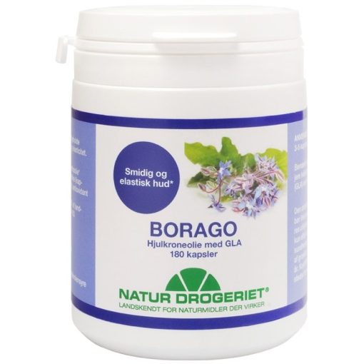 shop Natur Drogeriet Borago 500 mg 180 Pieces af Natur Drogeriet - online shopping tilbud rabat hos shoppetur.dk