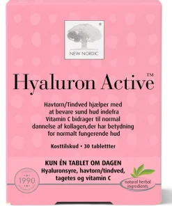 shop New Nordic Skin Care Hyaluron Active 30 Pieces af New Nordic - online shopping tilbud rabat hos shoppetur.dk