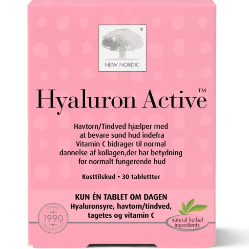 shop New Nordic Skin Care Hyaluron Active 30 Pieces af New Nordic - online shopping tilbud rabat hos shoppetur.dk