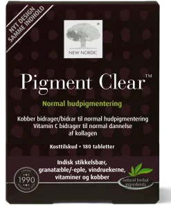 shop New Nordic Skin Care Pigment Clear 180 Pieces af New Nordic - online shopping tilbud rabat hos shoppetur.dk