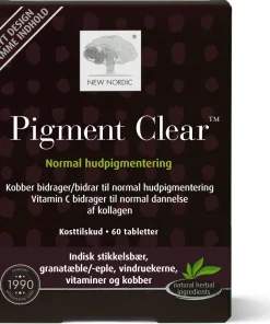 shop New Nordic Skin Care Pigment Clear 60 Pieces af New Nordic - online shopping tilbud rabat hos shoppetur.dk