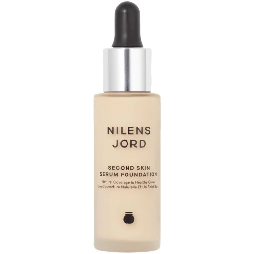 shop Nilens Jord Second Skin Serum Foundation 28 ml - No. 540 Porcelain af Nilens Jord - online shopping tilbud rabat hos shoppetur.dk