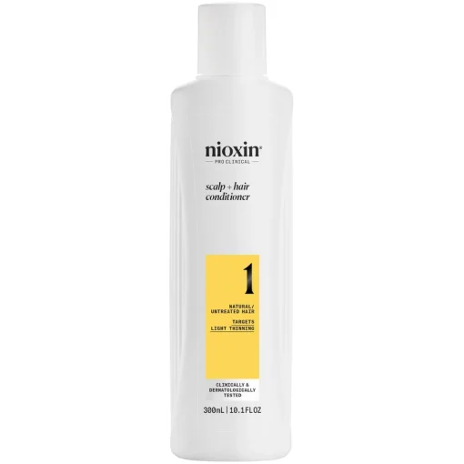 shop Nioxin System 1 Scalp + Hair Conditioner 300 ml - Natural/Untreated Hair af Nioxin - online shopping tilbud rabat hos shoppetur.dk