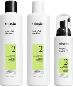 shop Nioxin System 2 Trial Kit 340 ml - Natural/Untreated Hair af Nioxin - online shopping tilbud rabat hos shoppetur.dk