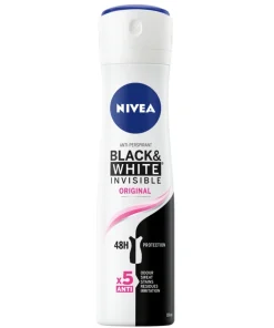 shop Nivea Black & White Invisible Original Spray 150 ml af Nivea - online shopping tilbud rabat hos shoppetur.dk