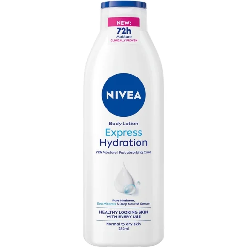 shop Nivea Body Essentials Express Hydrating Lotion 250 ml af Nivea - online shopping tilbud rabat hos shoppetur.dk