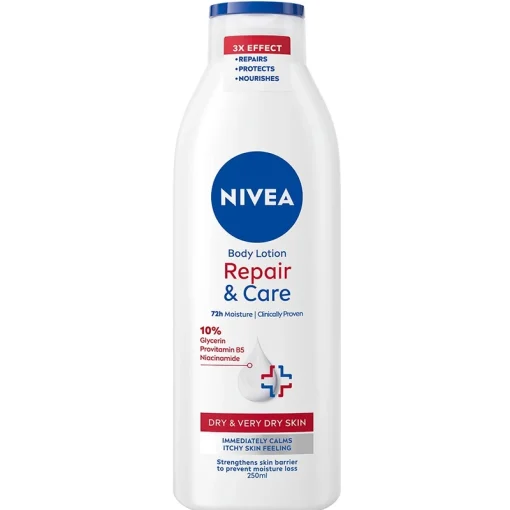 shop Nivea Body Essentials Repair & Care Lotion 250 ml af Nivea - online shopping tilbud rabat hos shoppetur.dk