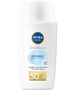 shop Nivea Invisible Fluid SPF 50+ - 40 ml af Nivea - online shopping tilbud rabat hos shoppetur.dk