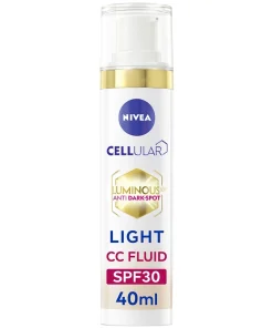 shop Nivea Luminous 630 CC Fluid SPF30 3-in-1 light 40 ml af Nivea - online shopping tilbud rabat hos shoppetur.dk