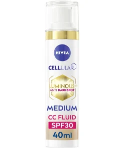 shop Nivea Luminous 630 CC Fluid SPF30 3-in-1 medium 40 ml af Nivea - online shopping tilbud rabat hos shoppetur.dk