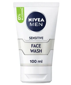 shop Nivea Men Sensitive Face Wash 100 ml af Nivea - online shopping tilbud rabat hos shoppetur.dk