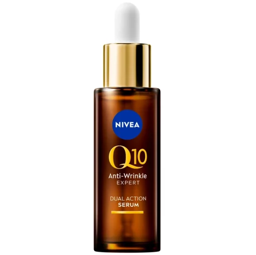 shop Nivea Q10 Anti-Wrinkle Expert Dual Action Serum 30 ml af Nivea - online shopping tilbud rabat hos shoppetur.dk